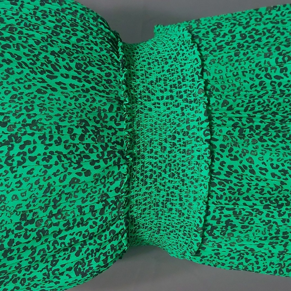 Nanette Lepore Emerald Animal Print Midi Dress - Picture 4 of 10